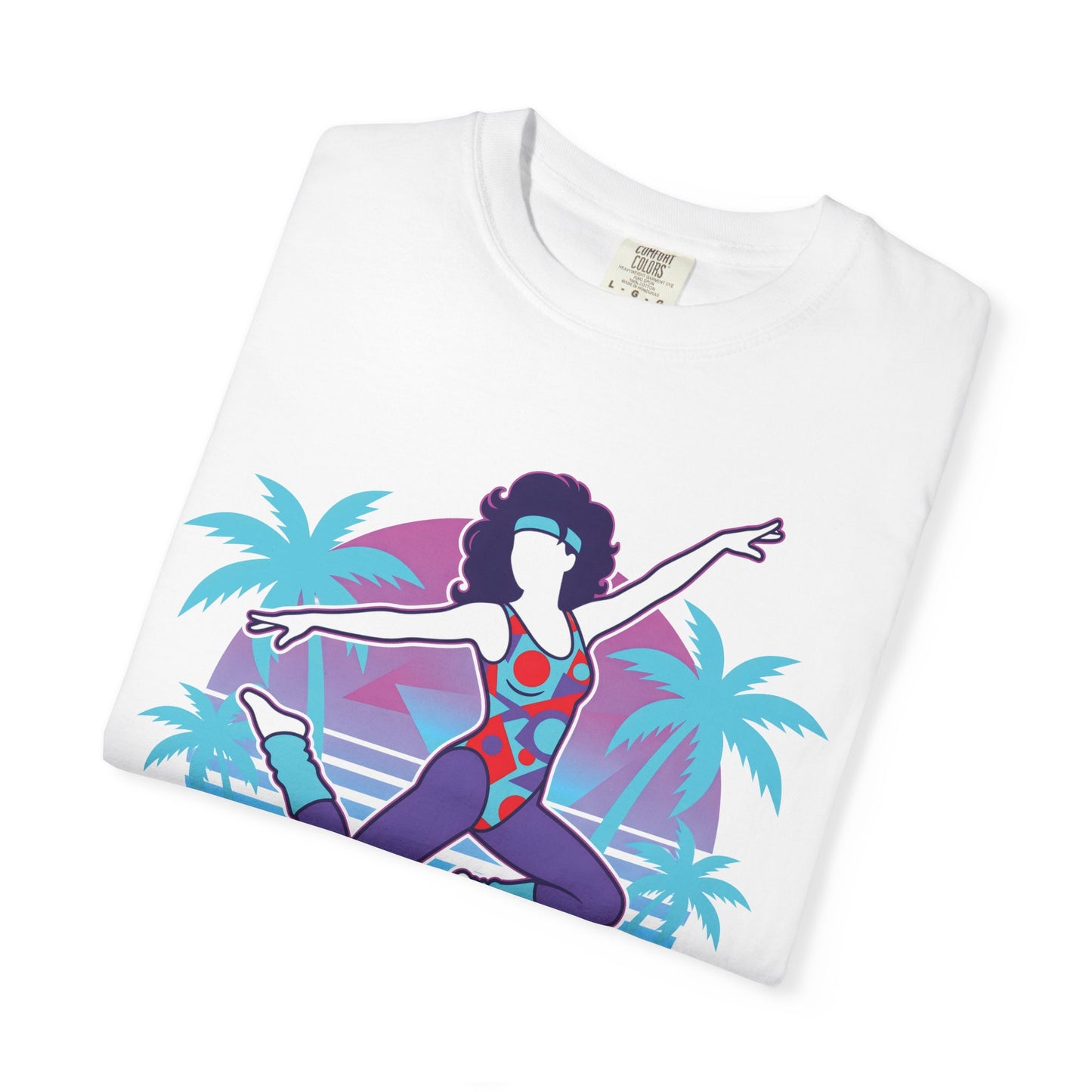 Vintage Crossfit Retro 80s Aerobics Graphic Tee | Gym Shirt Women