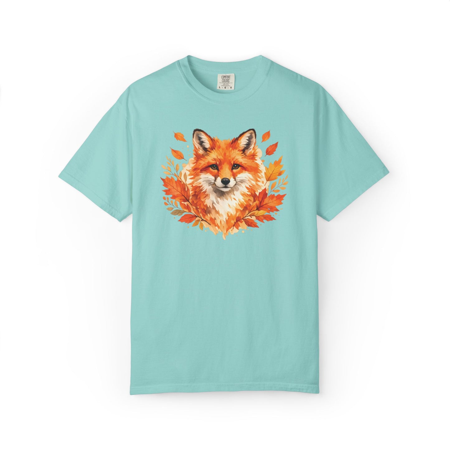 Watercolor Fox Graphic Tee | Autumn Wildlife Art Shirt | Nature Lover Gift | Unisex