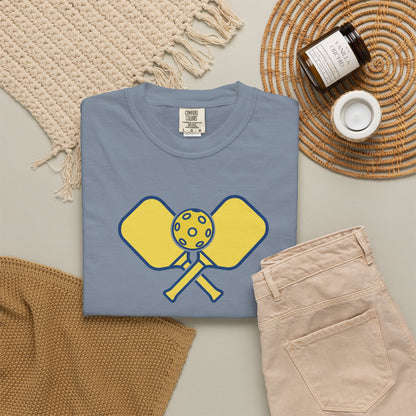 Pickleball Crossed Paddles Tee Pickler Minimalist Graphic Unisex Shirt
