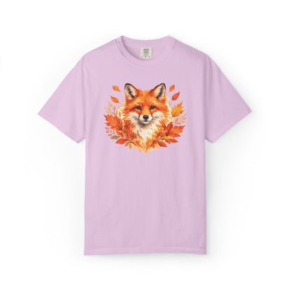 Watercolor Fox Graphic Tee | Autumn Wildlife Art Shirt | Nature Lover Gift | Unisex