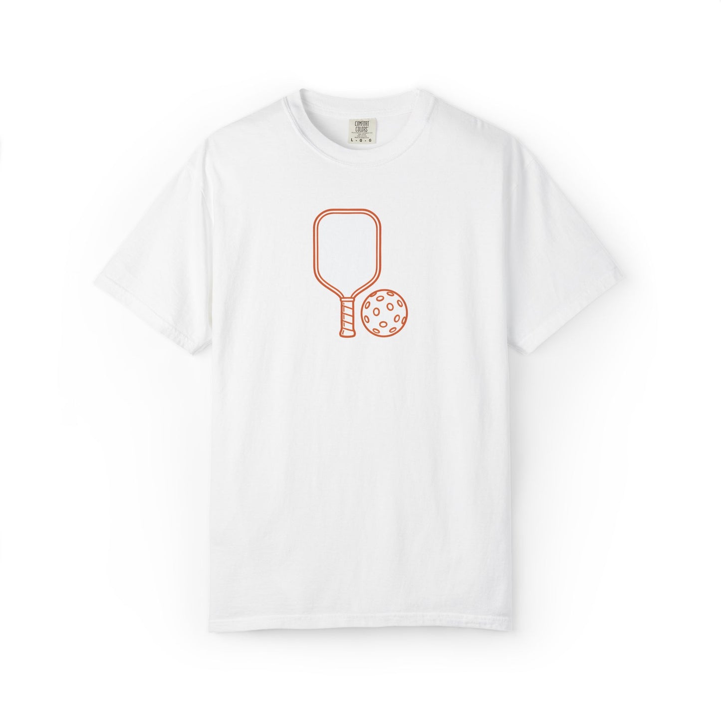 Pickleball Paddle And Ball Icon Tee Minimalist Pickler Unisex T-Shirt