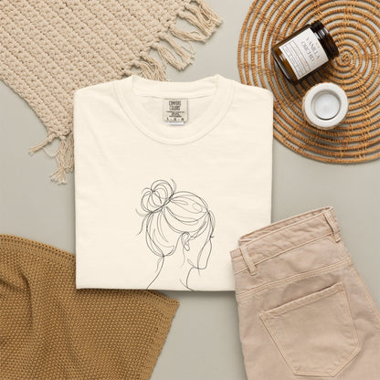 Messy Bun Mom Shirt | Funny Mom Tee | Mother's Day Gift | Mom Life T-Shirt
