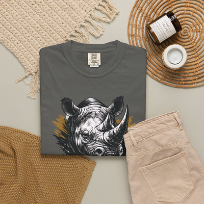 Black Rhino Conservation Tee | Protect What's Left | Endangered Species Shirt | Unisex