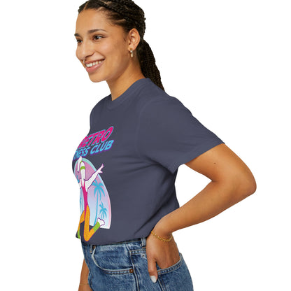 Retro Fitness Club 80s Aerobics Graphic Tee | Vintage Gym Shirt Women