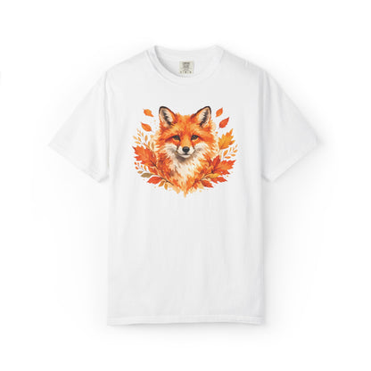 Watercolor Fox Graphic Tee | Autumn Wildlife Art Shirt | Nature Lover Gift | Unisex
