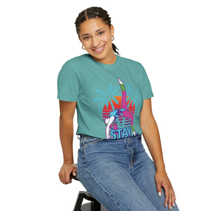 Stay Flexible Retro 80s Backbend Graphic Tee | Vintage Workout Shirt Women