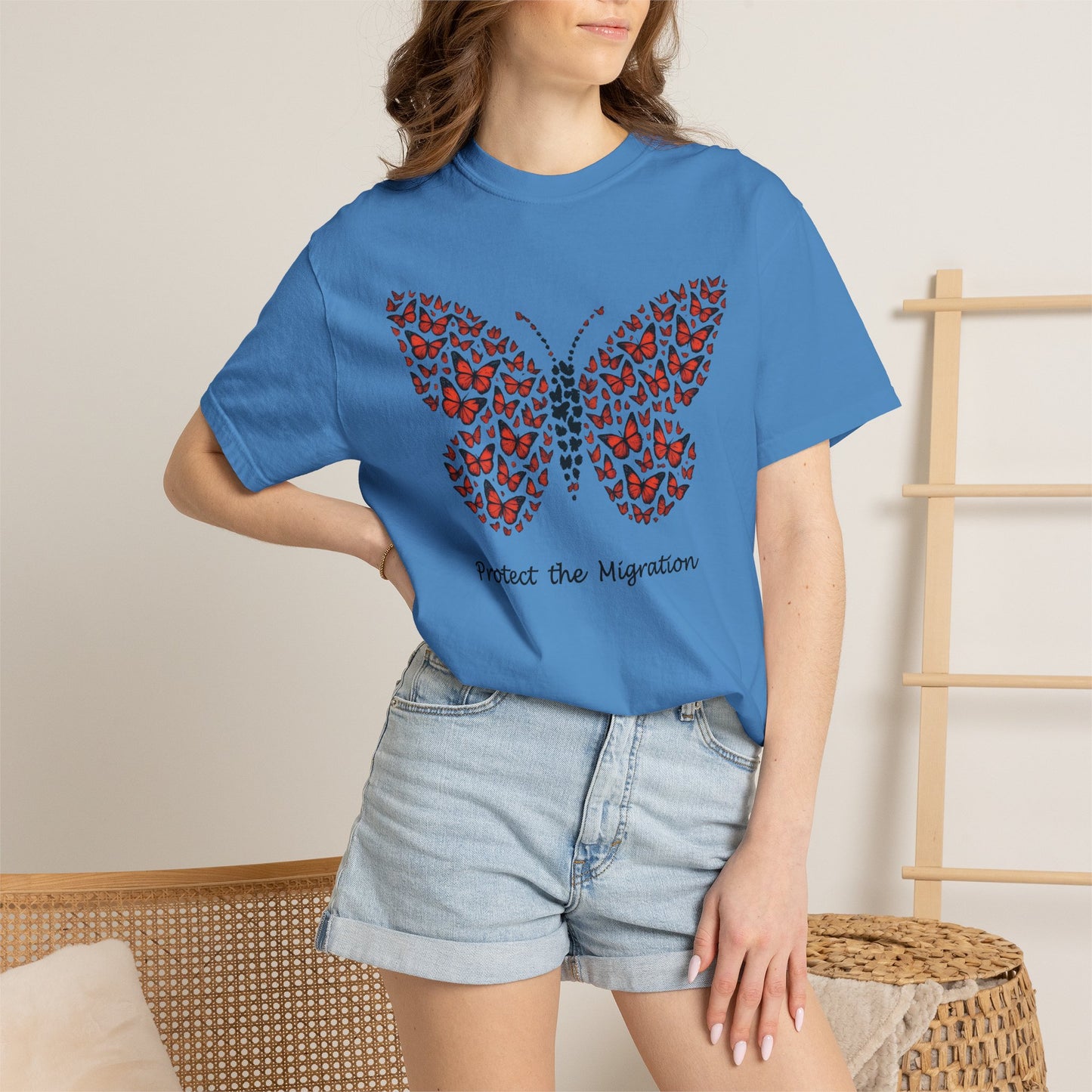 Monarch Migration Tee | Protect the Migration Shirt | Nature Lover Gift