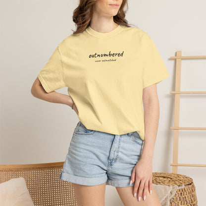 Outnumbered Mom Shirt | Funny Mom Tee | Mother's Day Gift | Mom of Boys T-Shirt