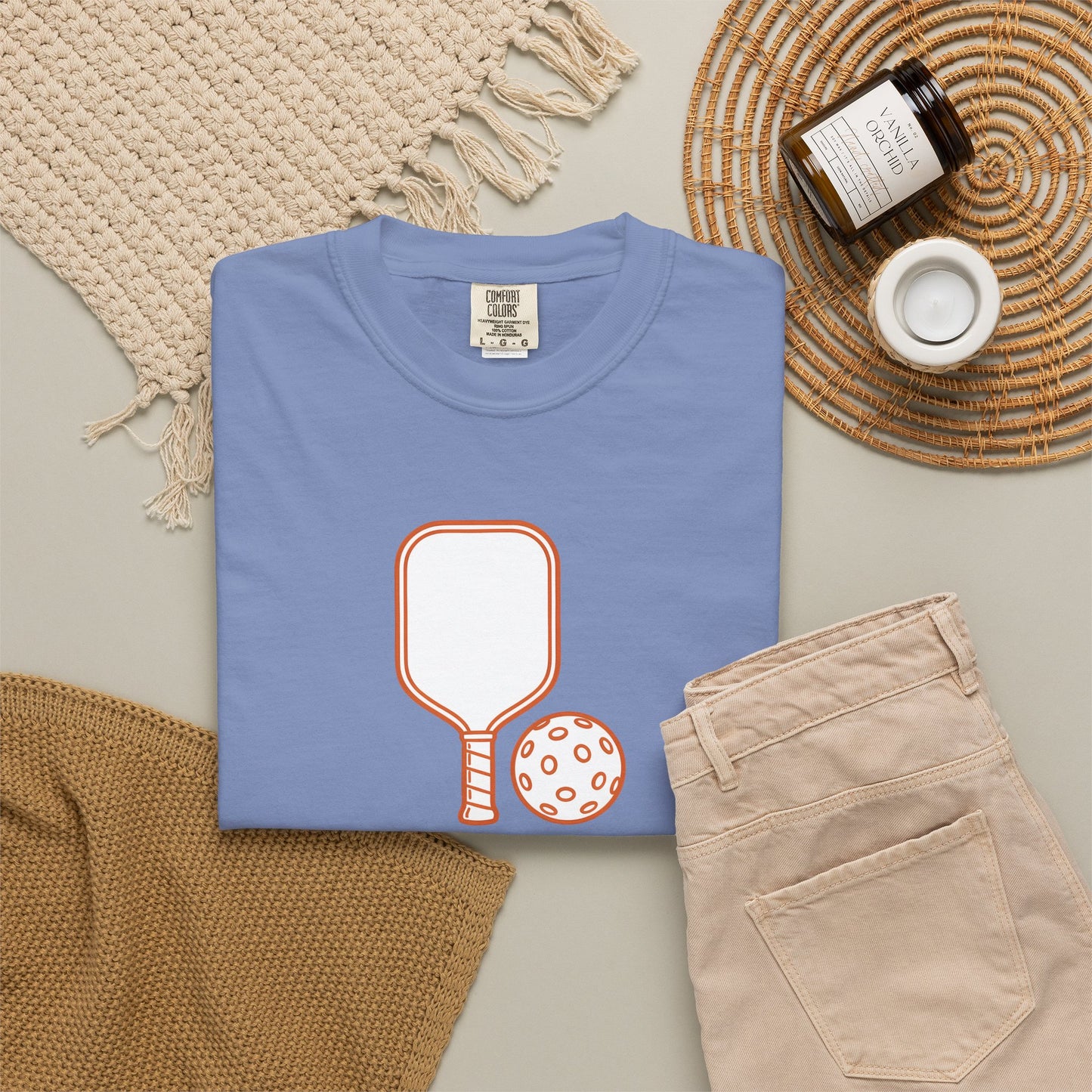 Pickleball Paddle And Ball Icon Tee Minimalist Pickler Unisex T-Shirt