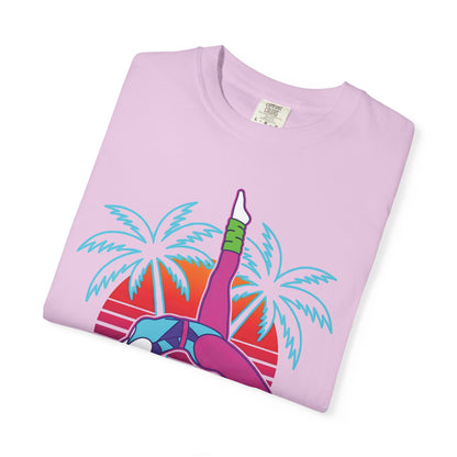 Stay Flexible Retro 80s Backbend Graphic Tee | Vintage Workout Shirt Women