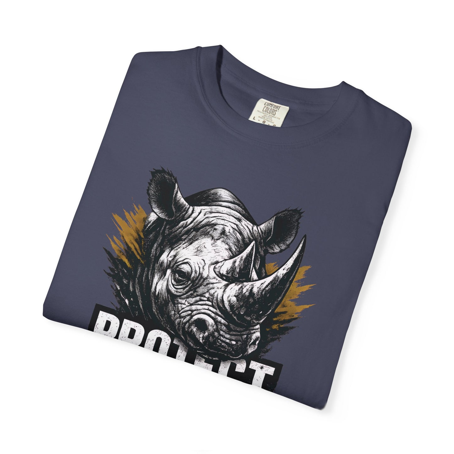 Black Rhino Conservation Tee | Protect What's Left | Endangered Species Shirt | Unisex