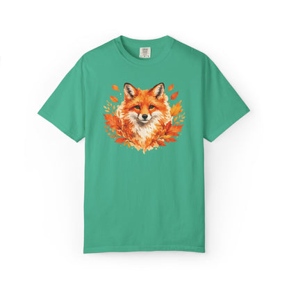 Watercolor Fox Graphic Tee | Autumn Wildlife Art Shirt | Nature Lover Gift | Unisex