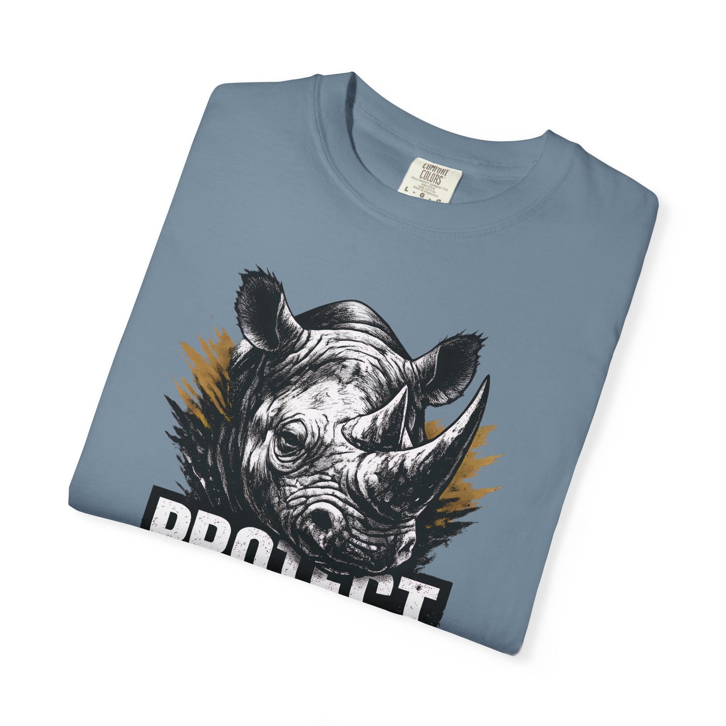 Black Rhino Conservation Tee | Protect What's Left | Endangered Species Shirt | Unisex