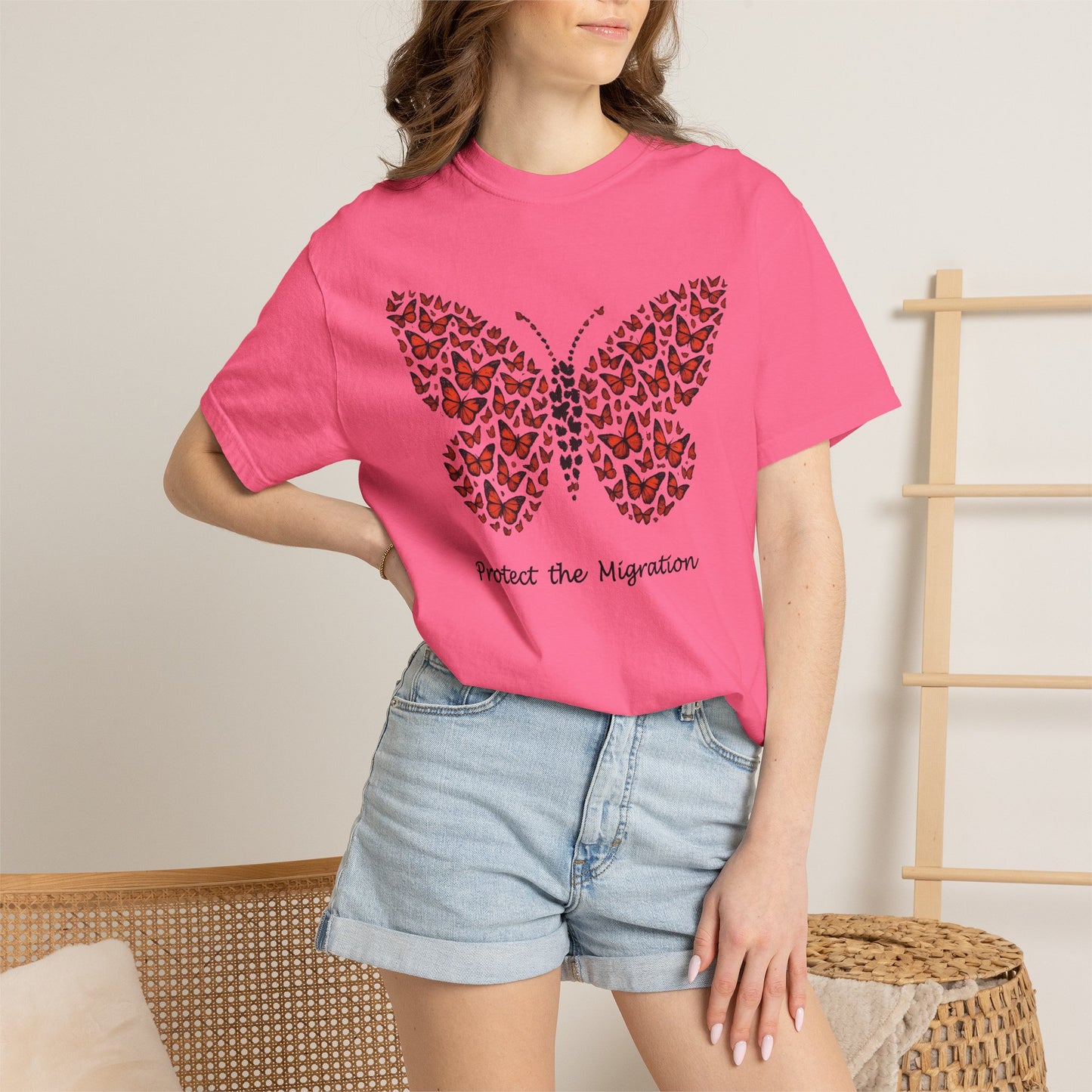 Monarch Migration Tee | Protect the Migration Shirt | Nature Lover Gift