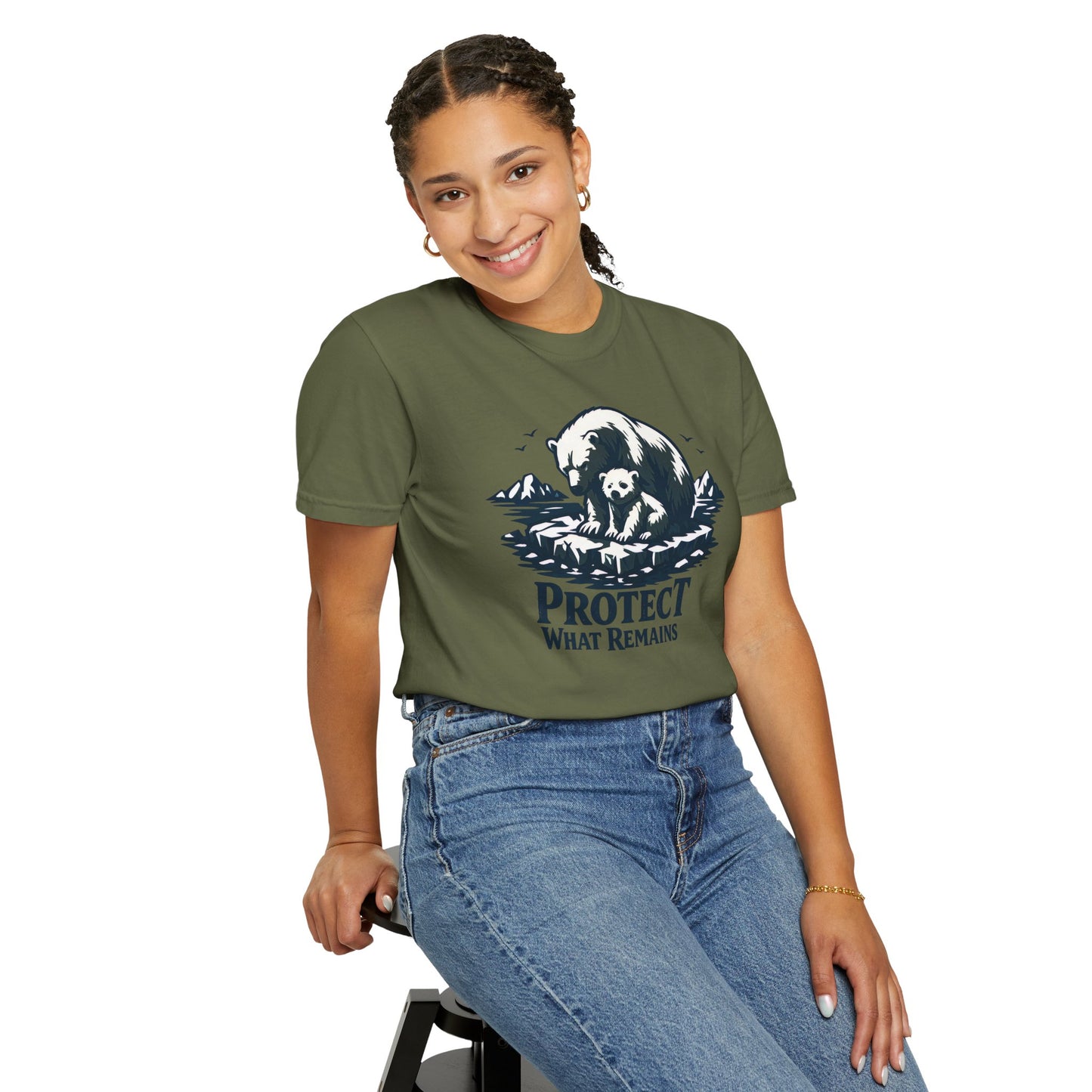 Polar Bear Conservation Tee | Protect What Remains | Climate Awareness Shirt | Unisex