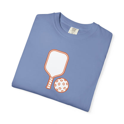 Pickleball Paddle And Ball Icon Tee Minimalist Pickler Unisex T-Shirt