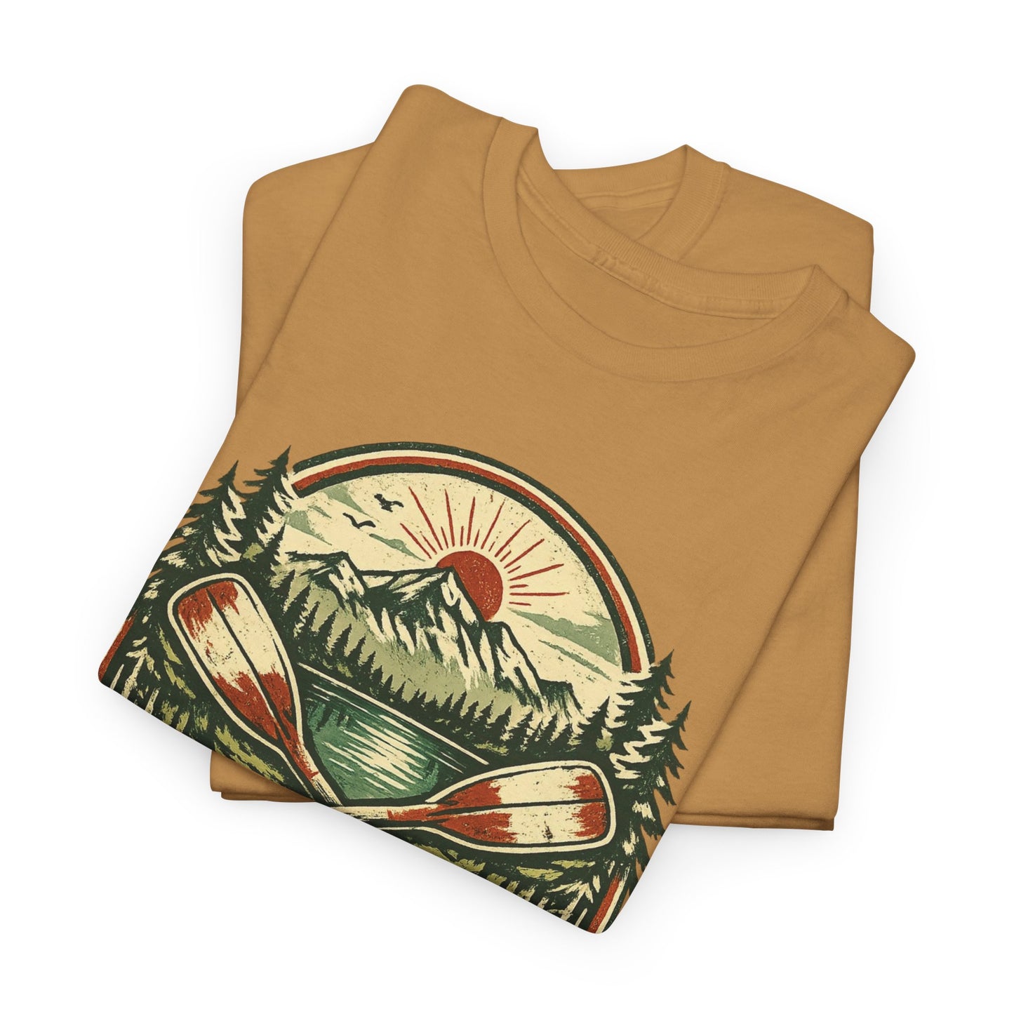 Wild and Free Badge Tee | Vintage Adventure Shirt | Outdoor Explorer Gift