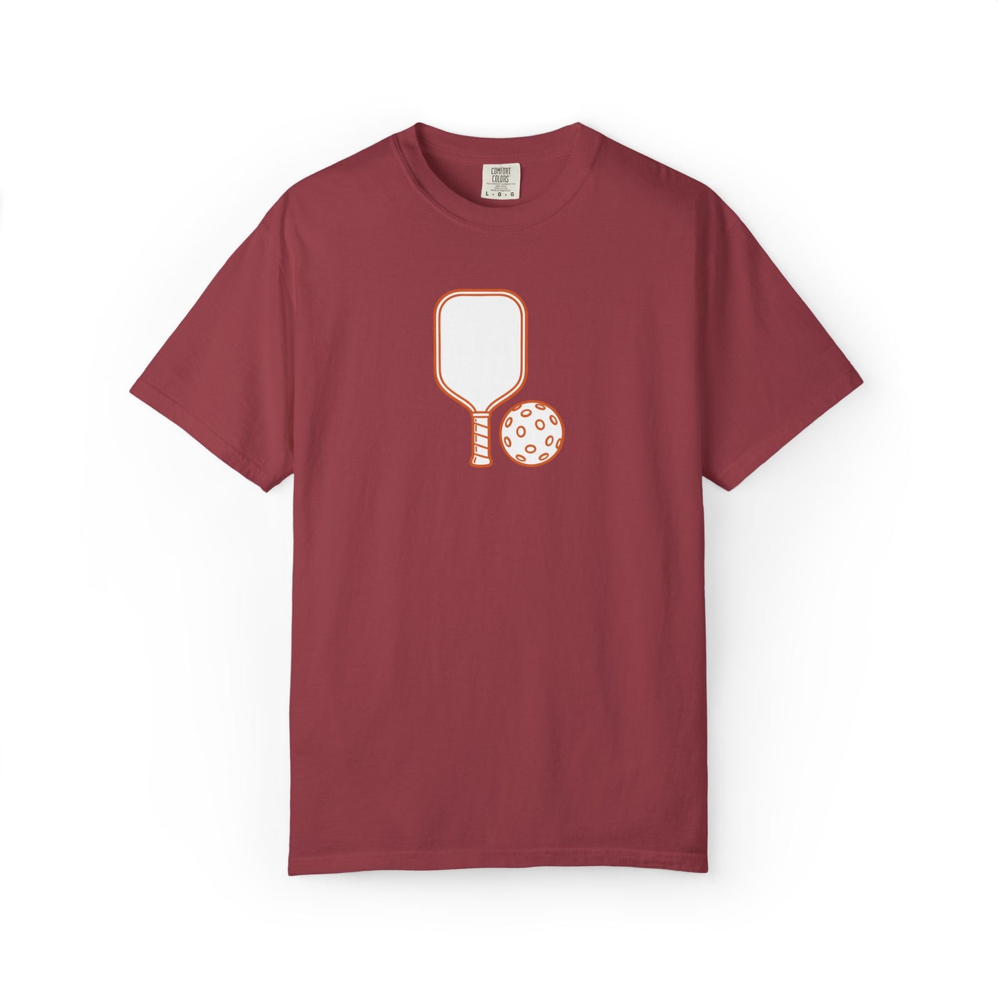 Pickleball Paddle And Ball Icon Tee Minimalist Pickler Unisex T-Shirt