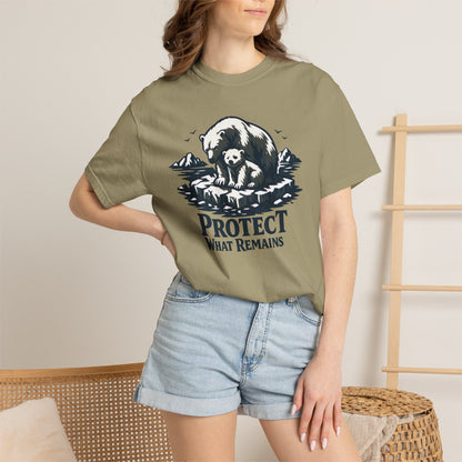 Polar Bear Conservation Tee | Protect What Remains | Climate Awareness Shirt | Unisex
