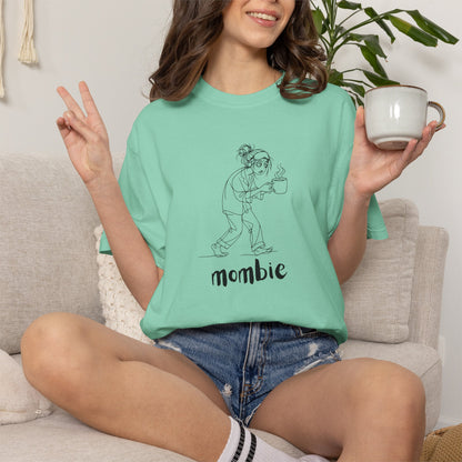 Mombie Shirt | Tired Mom Tee | Mother's Day Gift | Funny Mom Coffee Shirt
