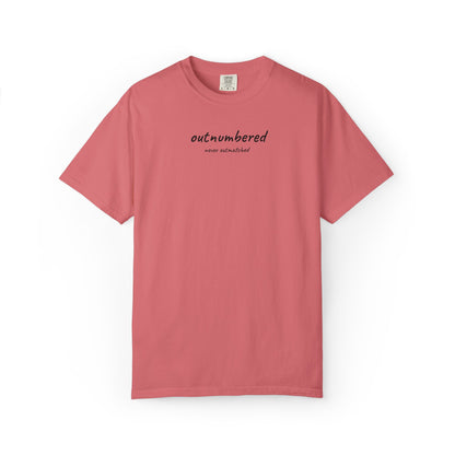 Outnumbered Mom Shirt | Funny Mom Tee | Mother's Day Gift | Mom of Boys T-Shirt