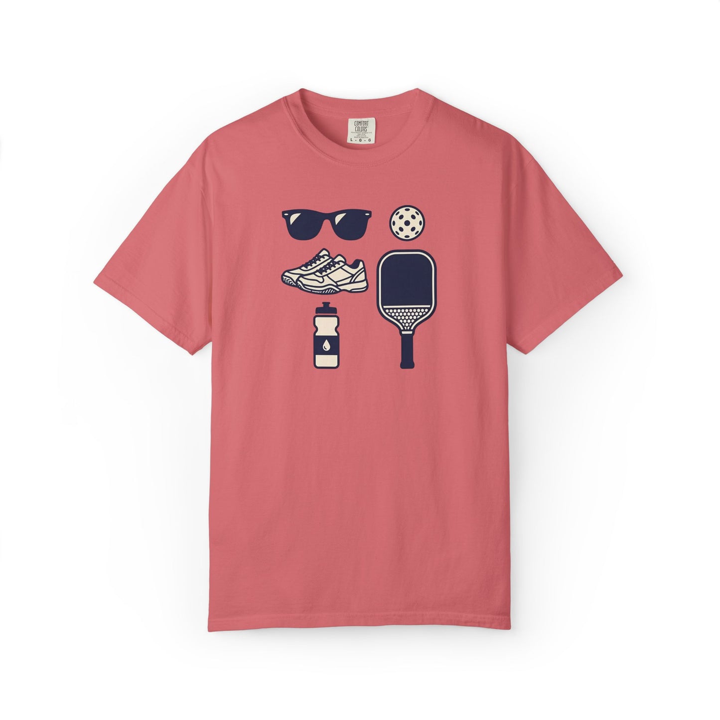Pickleball Essentials Icon Tee Minimalist Pickler Sport Unisex Graphic Shirt