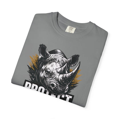 Black Rhino Conservation Tee | Protect What's Left | Endangered Species Shirt | Unisex