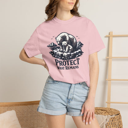 Polar Bear Conservation Tee | Protect What Remains | Climate Awareness Shirt | Unisex