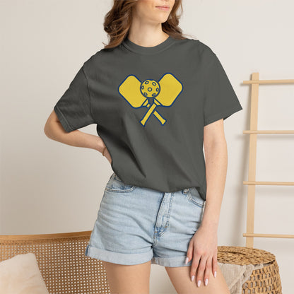 Pickleball Crossed Paddles Tee Pickler Minimalist Graphic Unisex Shirt