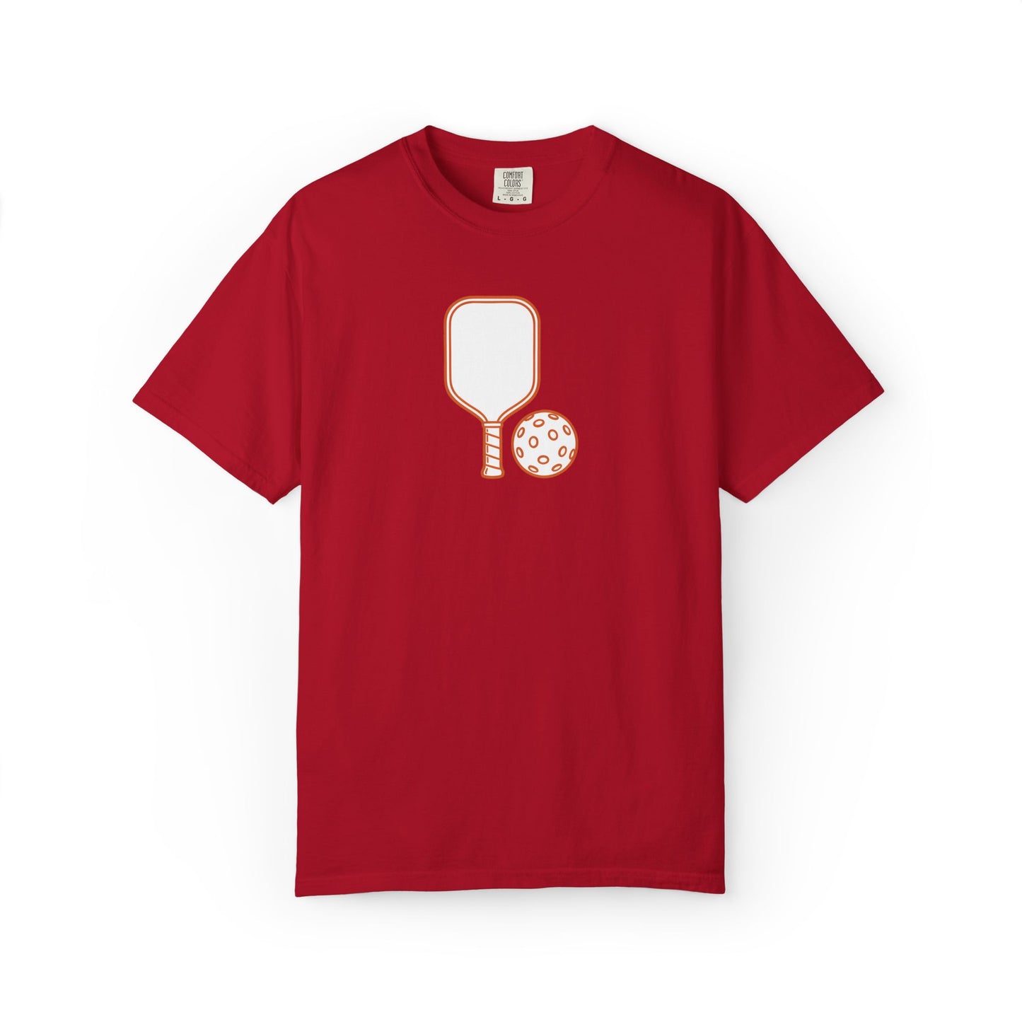 Pickleball Paddle And Ball Icon Tee Minimalist Pickler Unisex T-Shirt