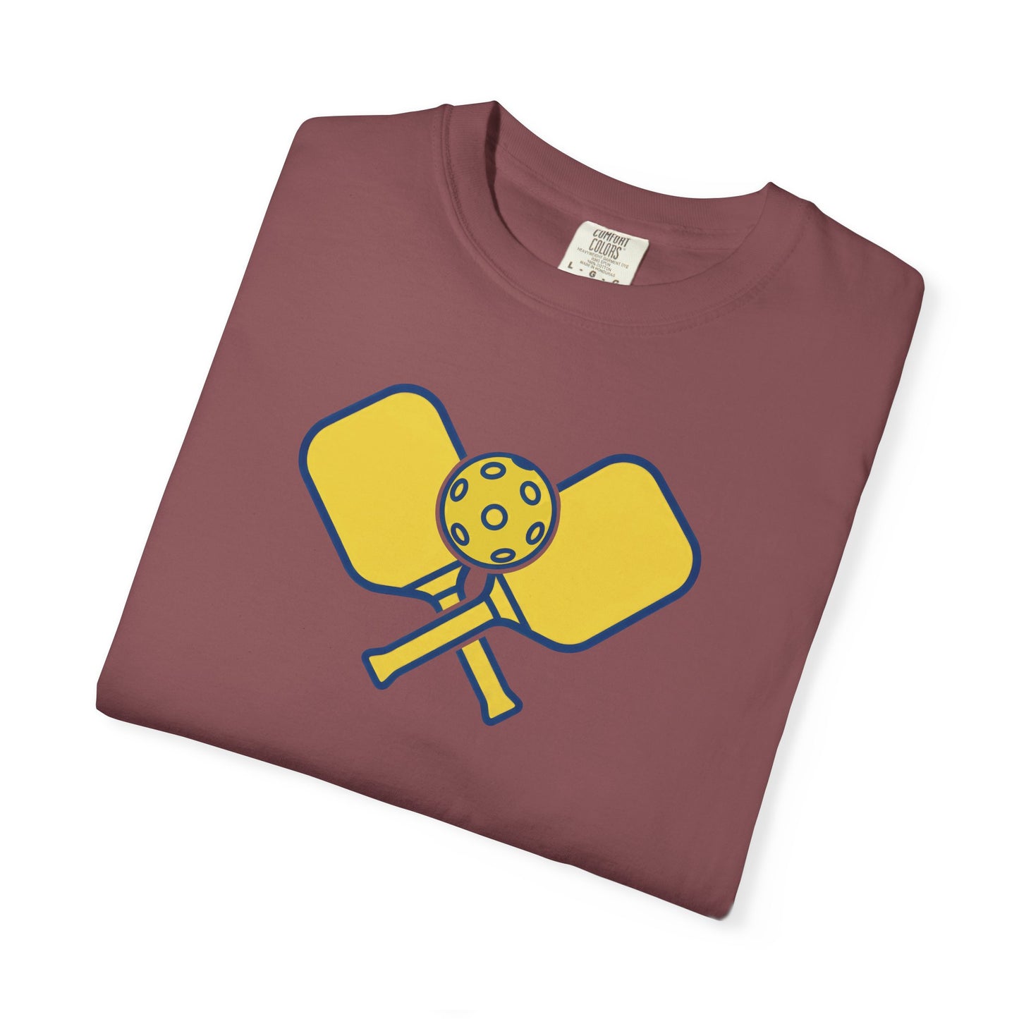 Pickleball Crossed Paddles Tee Pickler Minimalist Graphic Unisex Shirt