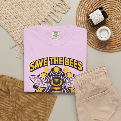 Save the Bees Graphic Tee | Bee Kind Conservation Shirt | Earth Day Gift | Nature Tee