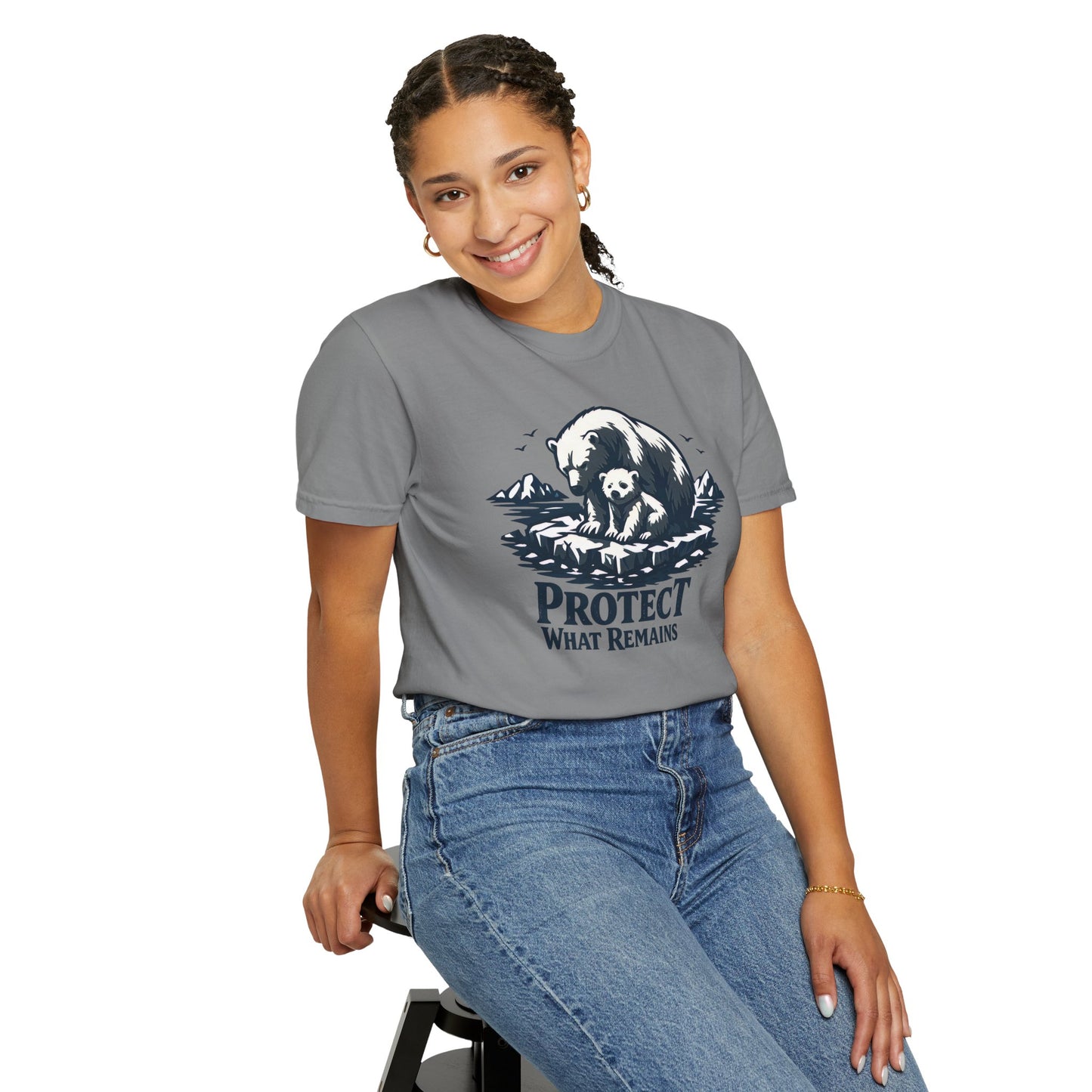 Polar Bear Conservation Tee | Protect What Remains | Climate Awareness Shirt | Unisex
