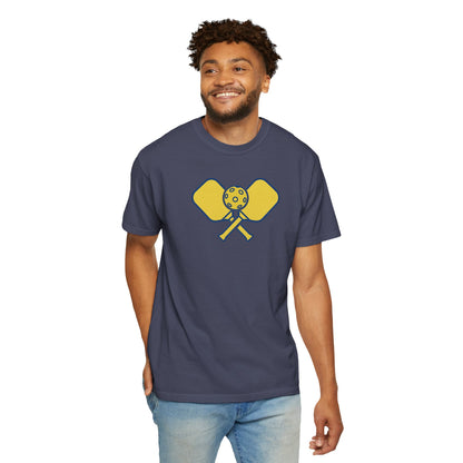 Pickleball Crossed Paddles Tee Pickler Minimalist Graphic Unisex Shirt