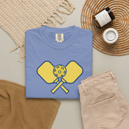 Pickleball Crossed Paddles Tee Pickler Minimalist Graphic Unisex Shirt