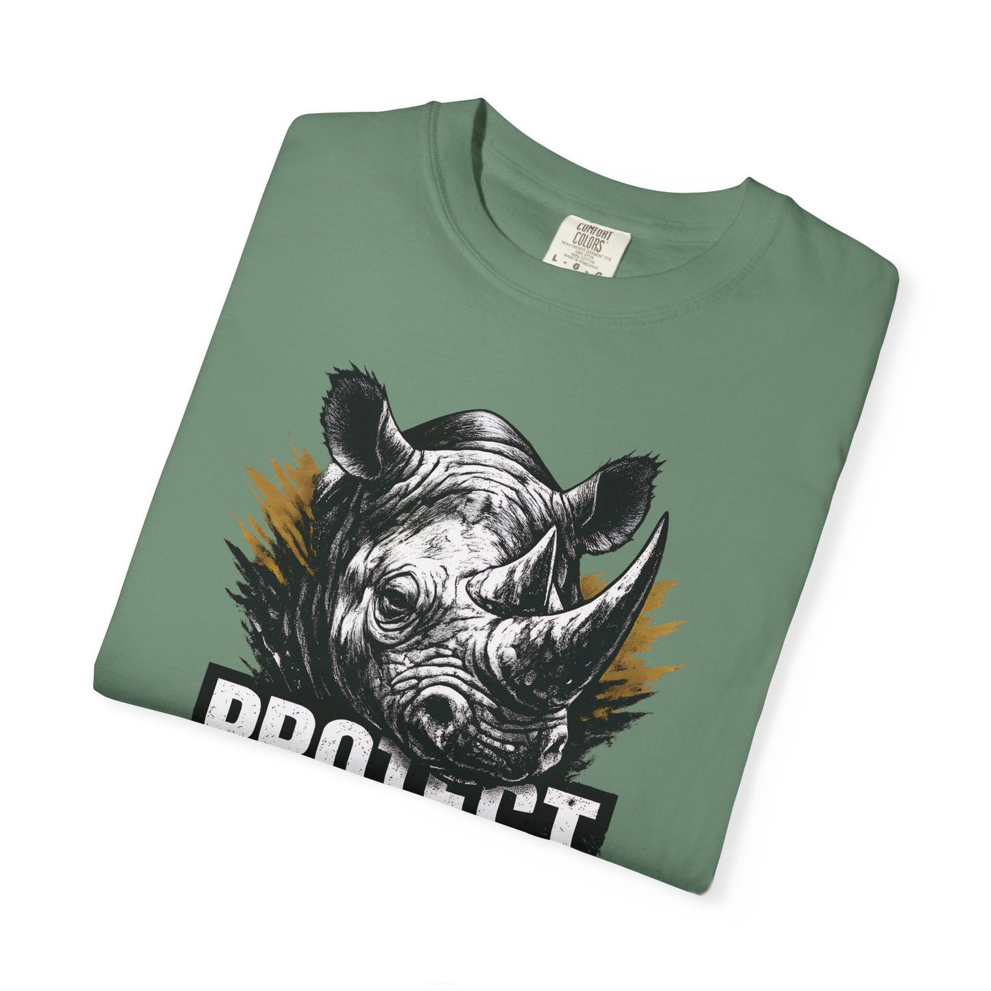 Black Rhino Conservation Tee | Protect What's Left | Endangered Species Shirt | Unisex