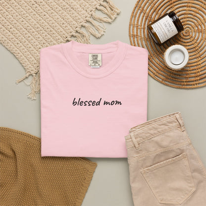 Blessed Mom Shirt | Christian Mom Tee | Mother's Day Gift | Faith Mom T-Shirt