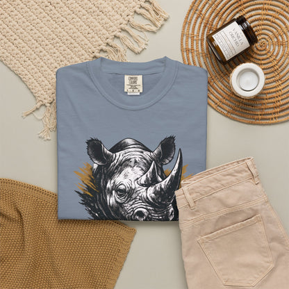 Black Rhino Conservation Tee | Protect What's Left | Endangered Species Shirt | Unisex