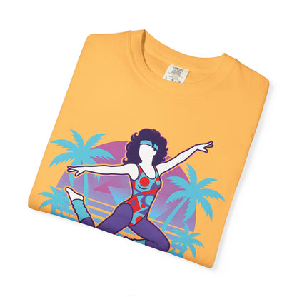 Vintage Crossfit Retro 80s Aerobics Graphic Tee | Gym Shirt Women