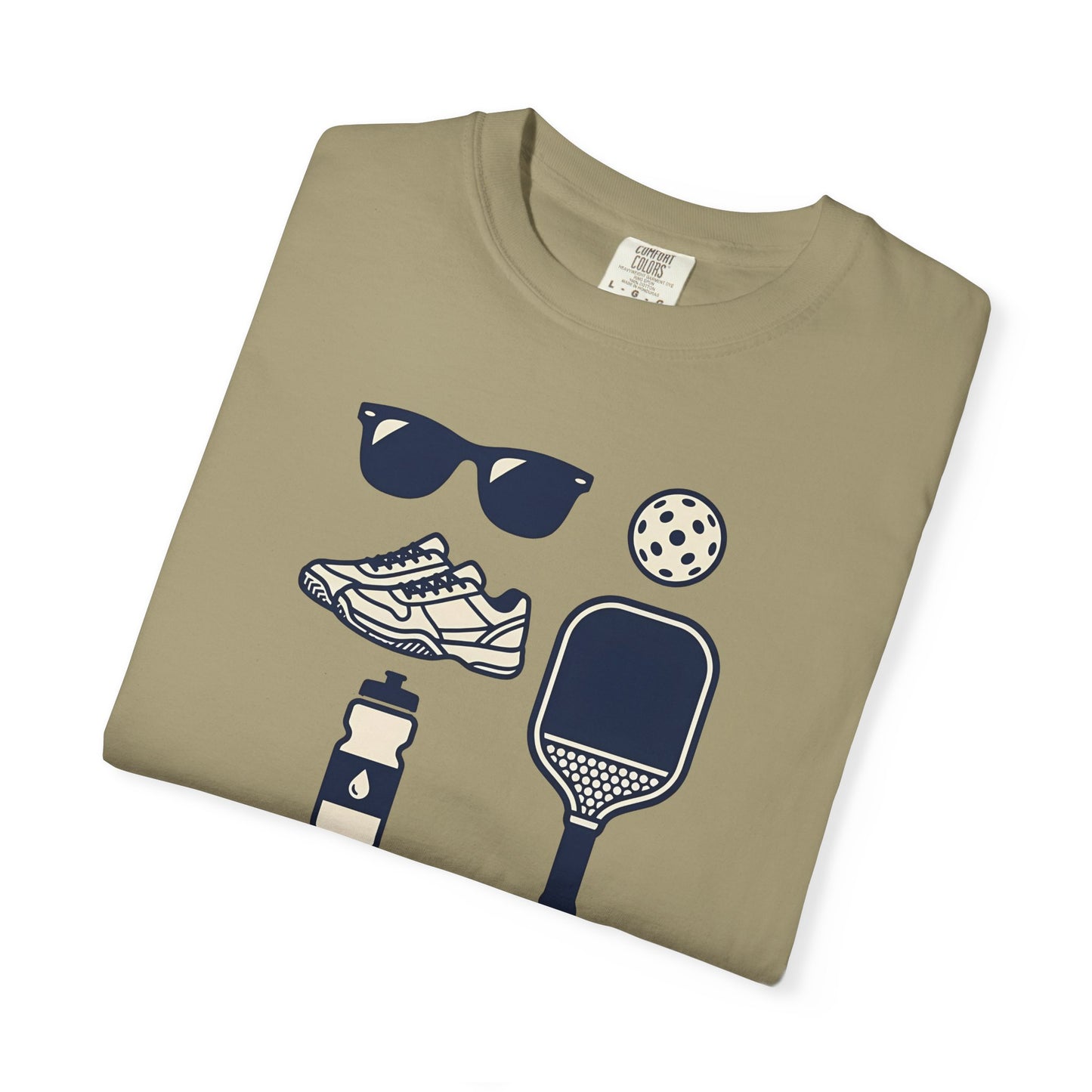 Pickleball Essentials Icon Tee Minimalist Pickler Sport Unisex Graphic Shirt