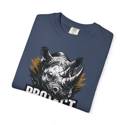 Black Rhino Conservation Tee | Protect What's Left | Endangered Species Shirt | Unisex