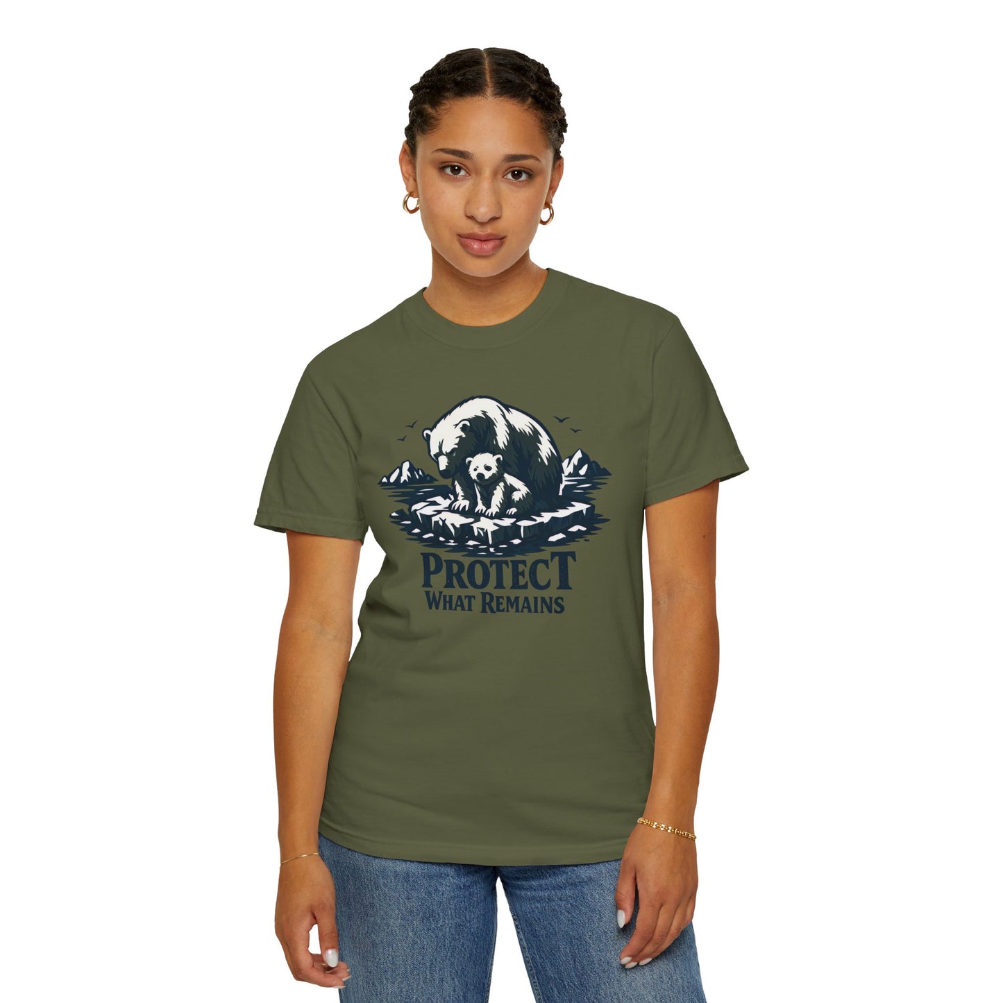 Polar Bear Conservation Tee | Protect What Remains | Climate Awareness Shirt | Unisex