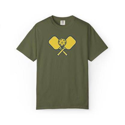 Pickleball Crossed Paddles Tee Pickler Minimalist Graphic Unisex Shirt