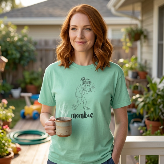 Mombie Shirt | Tired Mom Tee | Mother's Day Gift | Funny Mom Coffee Shirt