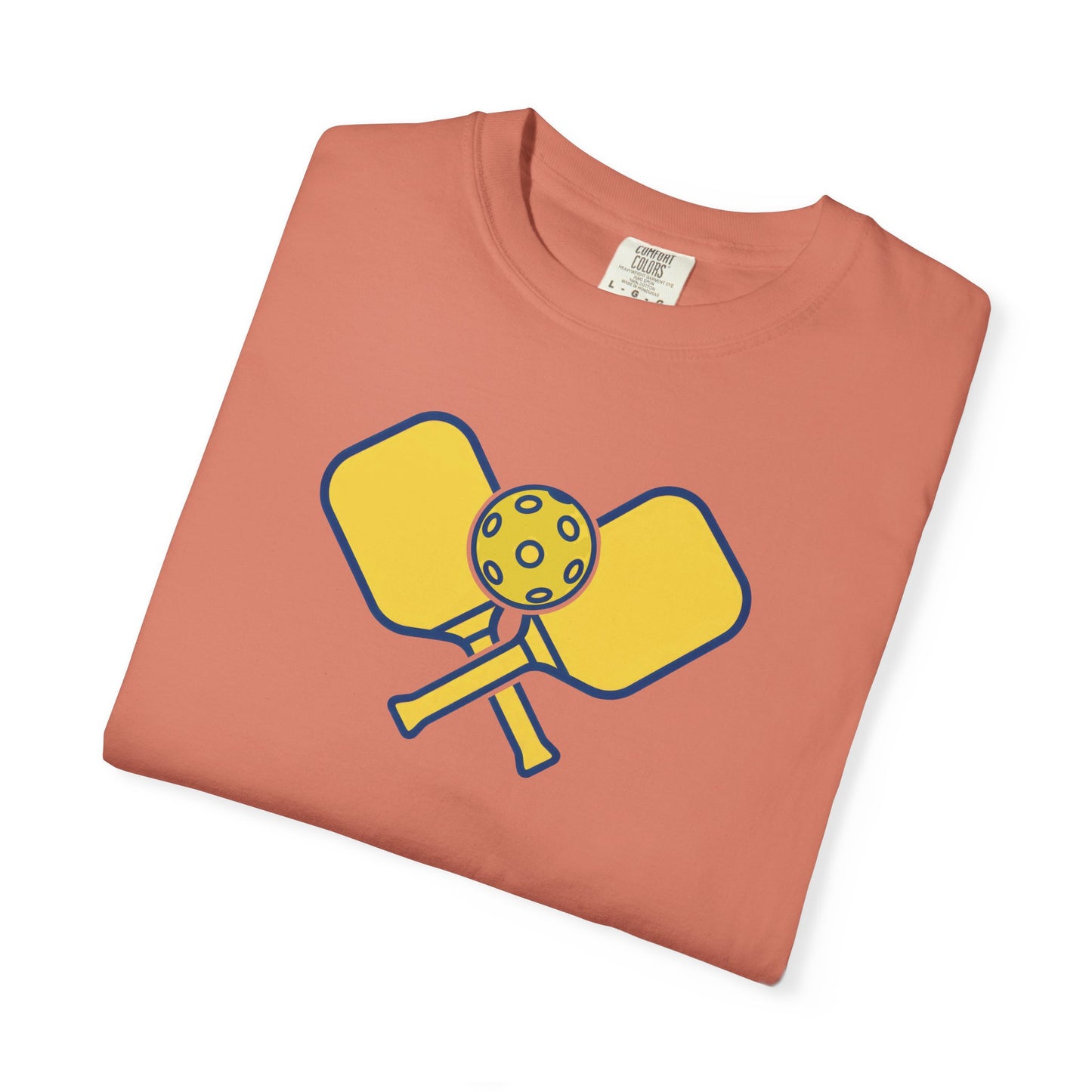 Pickleball Crossed Paddles Tee Pickler Minimalist Graphic Unisex Shirt