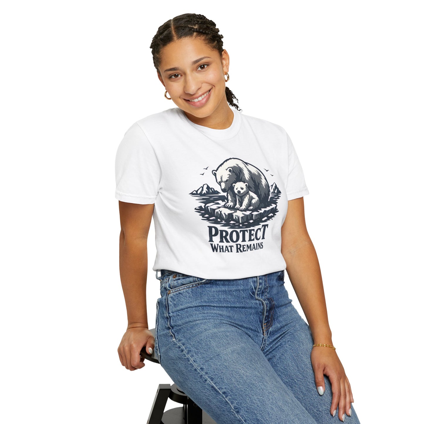 Polar Bear Conservation Tee | Protect What Remains | Climate Awareness Shirt | Unisex