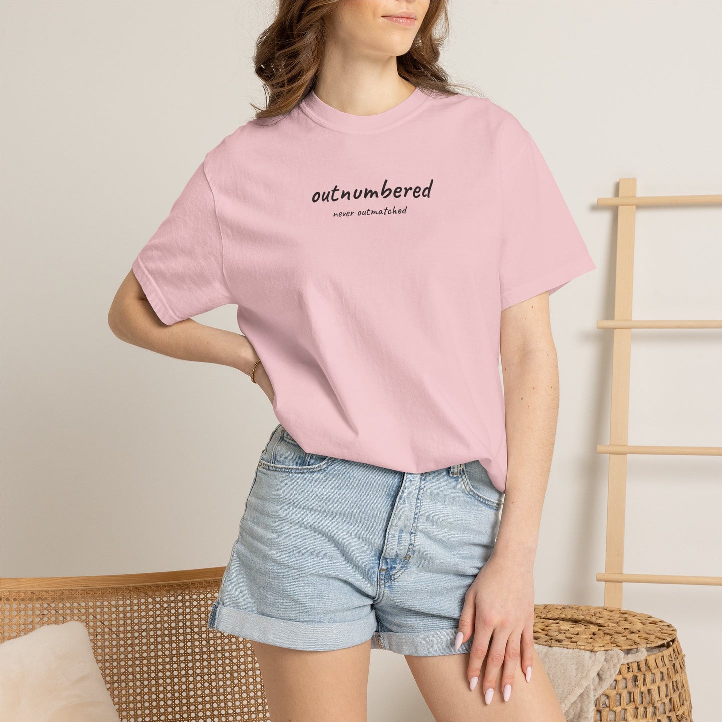 Outnumbered Mom Shirt | Funny Mom Tee | Mother's Day Gift | Mom of Boys T-Shirt