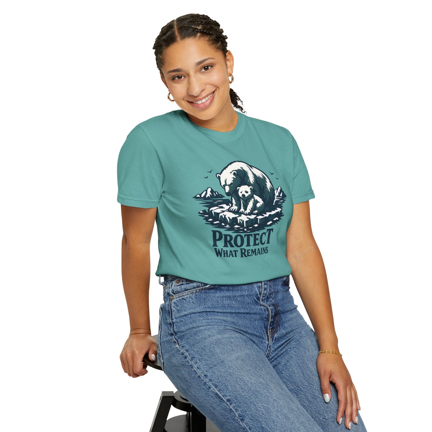 Polar Bear Conservation Tee | Protect What Remains | Climate Awareness Shirt | Unisex