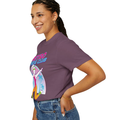 Retro Fitness Club 80s Aerobics Graphic Tee | Vintage Gym Shirt Women