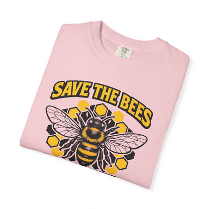Save the Bees Graphic Tee | Bee Kind Conservation Shirt | Earth Day Gift | Nature Tee